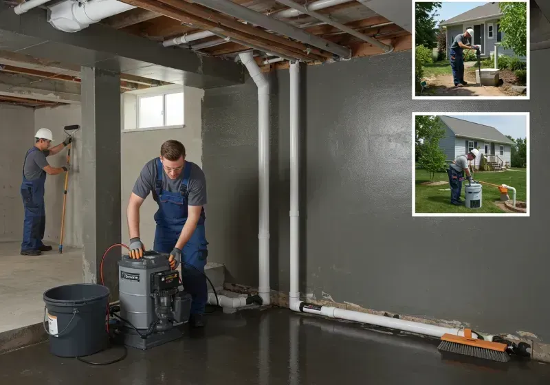 Basement Waterproofing and Flood Prevention process in Vinton County, OH